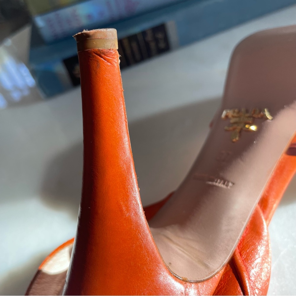 PRADA Platform Pumps. 🧡 - Picture 13 of 16